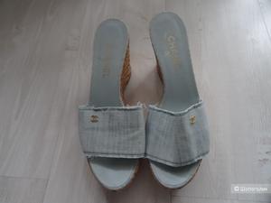Сабо chanel, размер 39,5