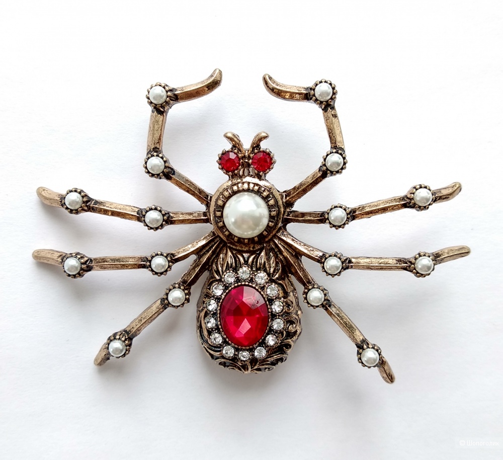 Брошь Паук