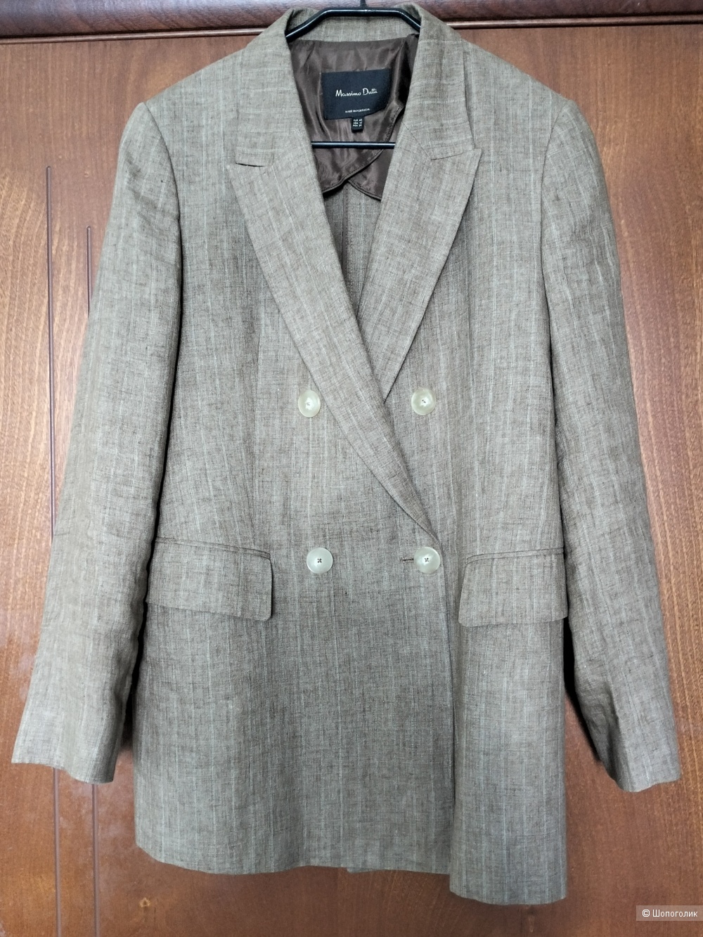 Пиджак лен Massimo Dutti 42 Eur