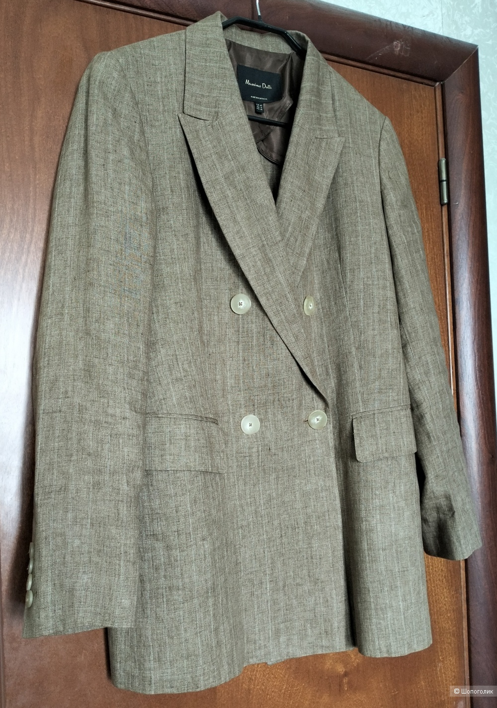 Пиджак лен Massimo Dutti 42 Eur