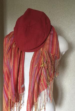 Кепи р.56+палантин