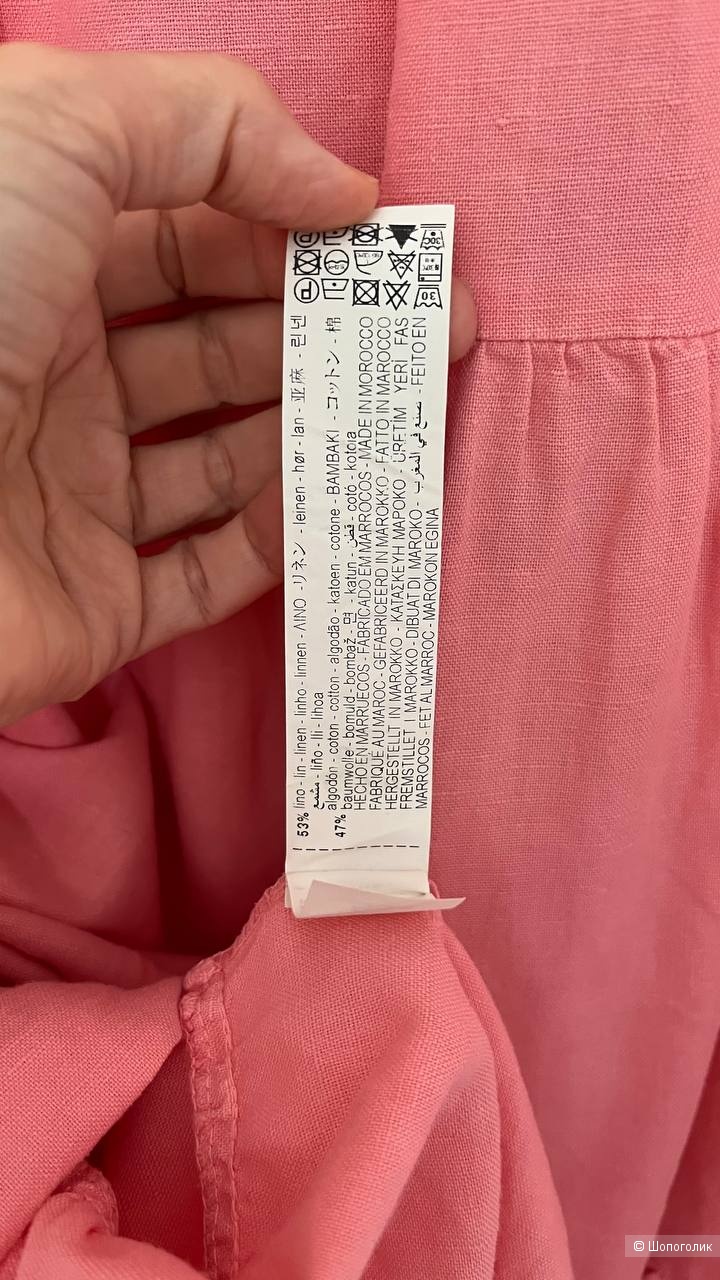 Платье лен ZARA размер XS (S/M)