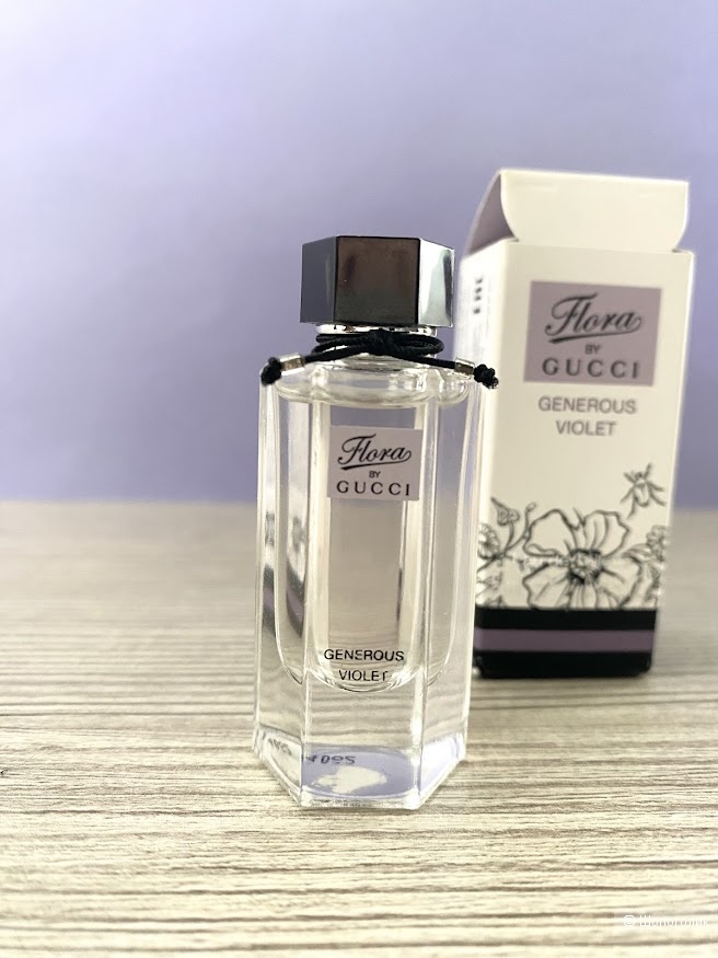 Миниатюра Flora by GUCCI Generous Violet, 5мл