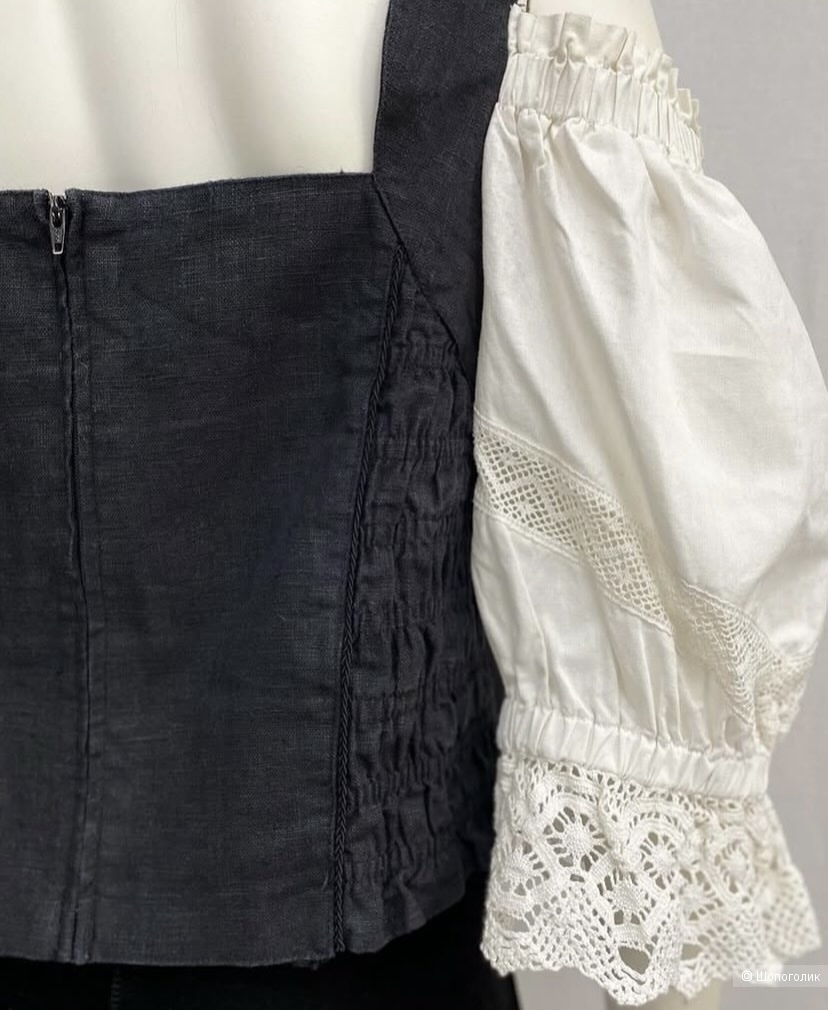 Льняной корсетный топ Distler 46