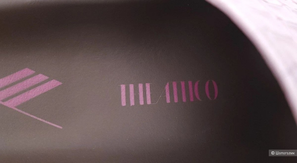 Шлепанцы The Attico, р.37, 23.5 см