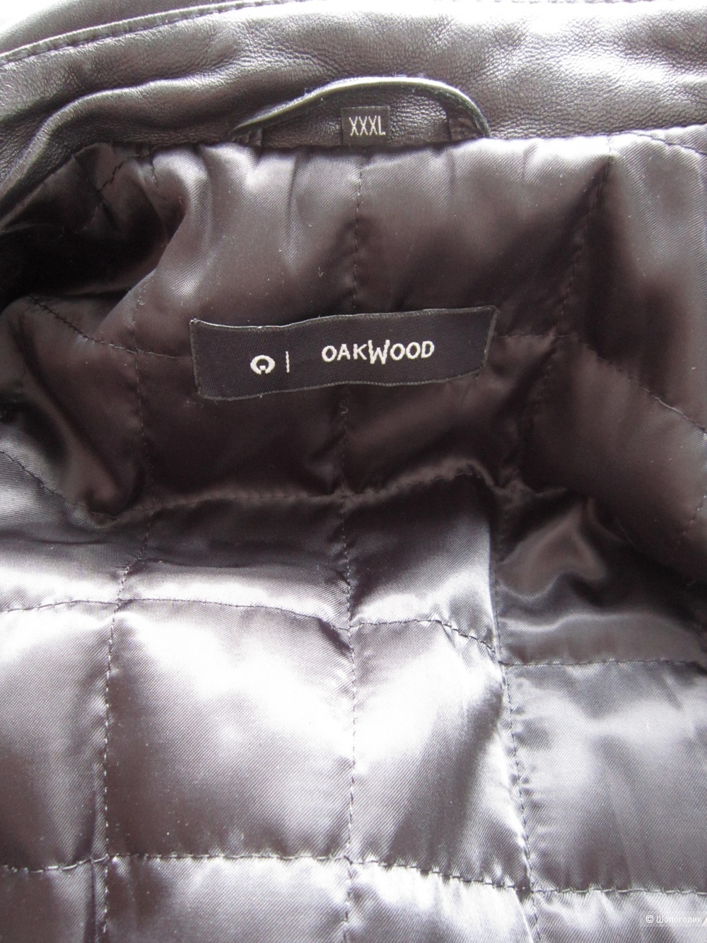 Кожаный тренч/ куртка, Oakwood, 50 размер, XL.