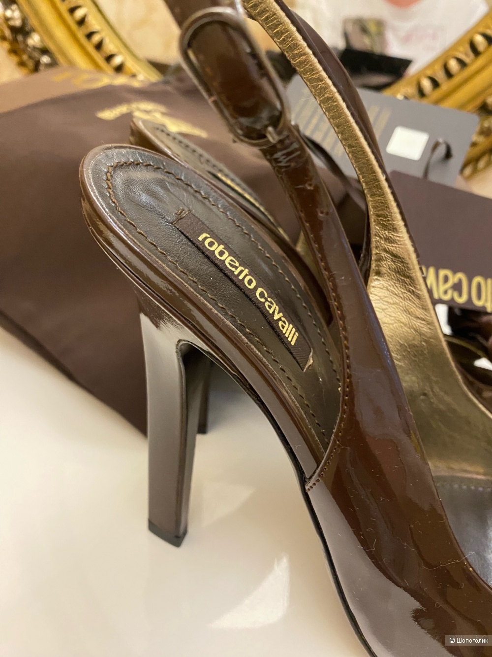 Босоножки Roberto Cavalli.Размер Фирм.38.