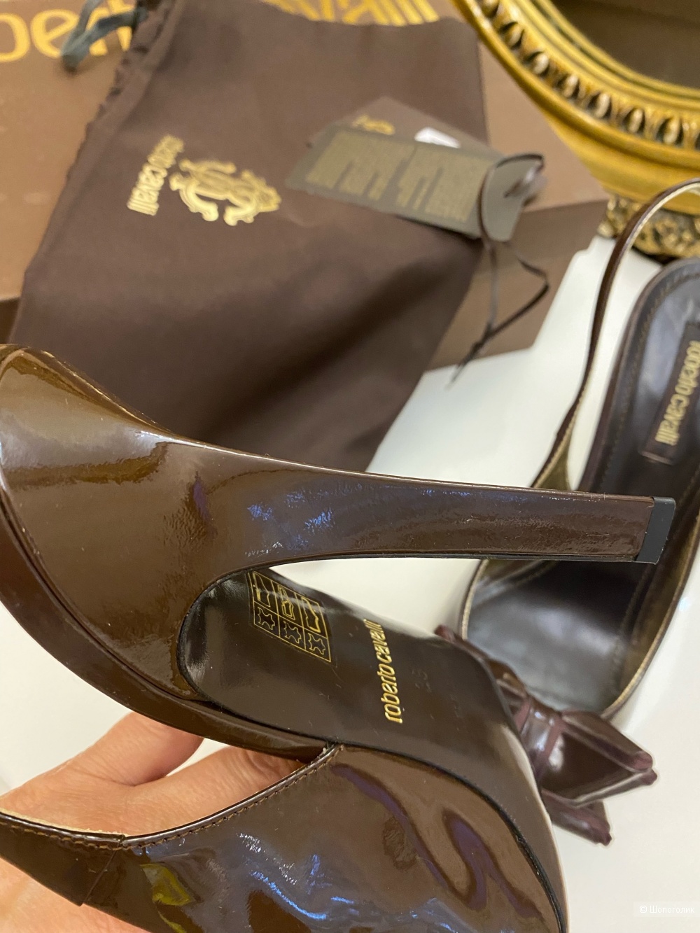 Босоножки Roberto Cavalli.Размер Фирм.38.