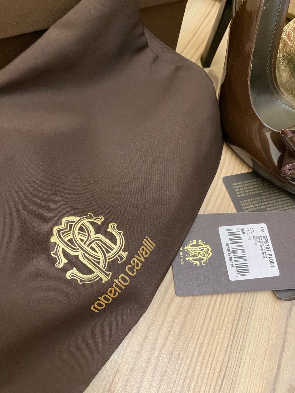 Босоножки Roberto Cavalli.Размер Фирм.38.