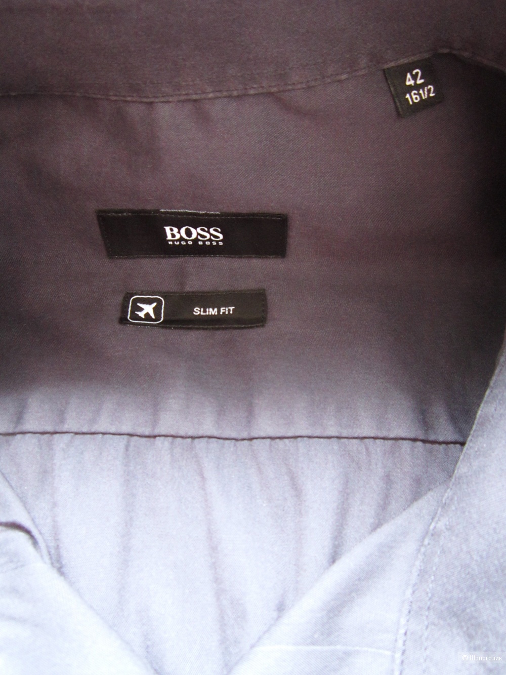 Рубашка, BOSS Hugo Boss , ворот 42, L, XL.