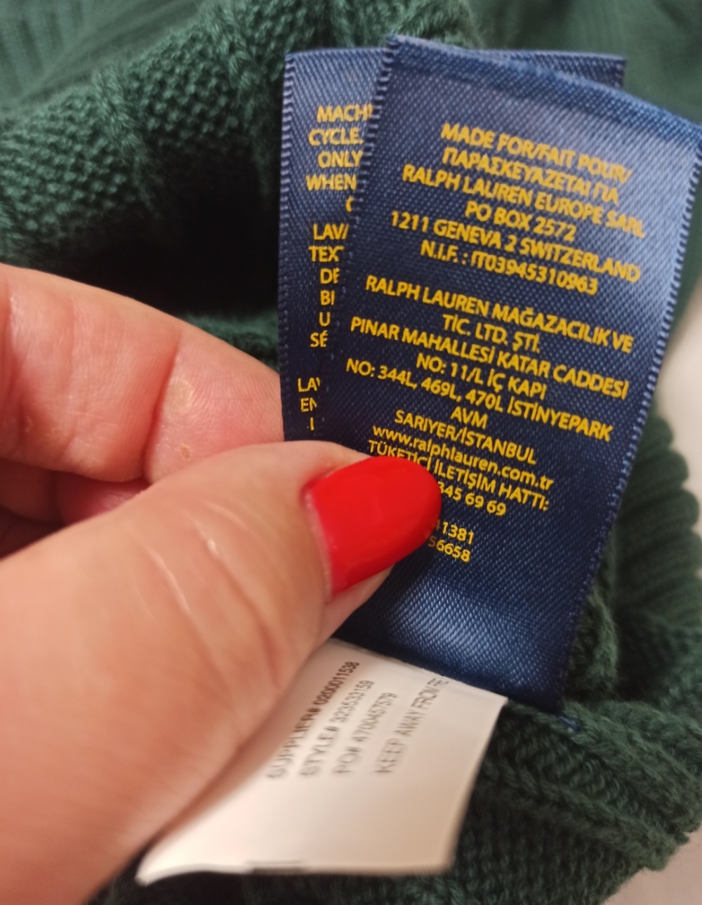 Пуловер Ralph Lauren, размер 10-12 лет