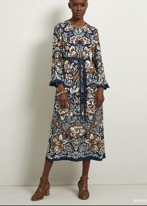 Платье шелковое S.Max Mara размер 36it/ S-M