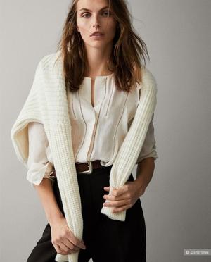 Massimo Dutti шелковая блуза EUR 40/ 46 рус.