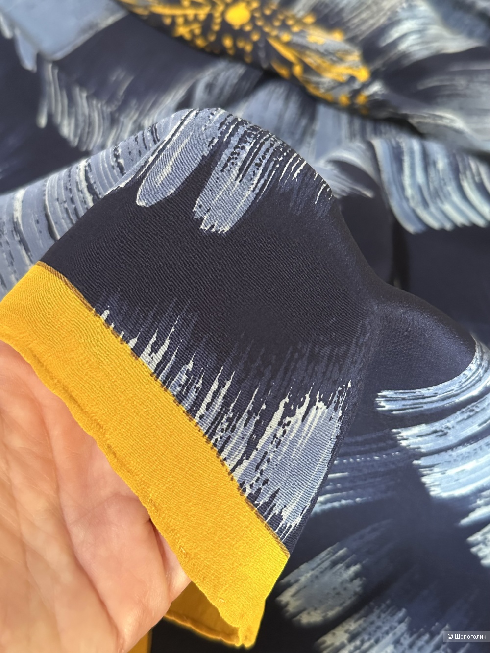 Шелковый платок  Jlenroline 86x86 см.