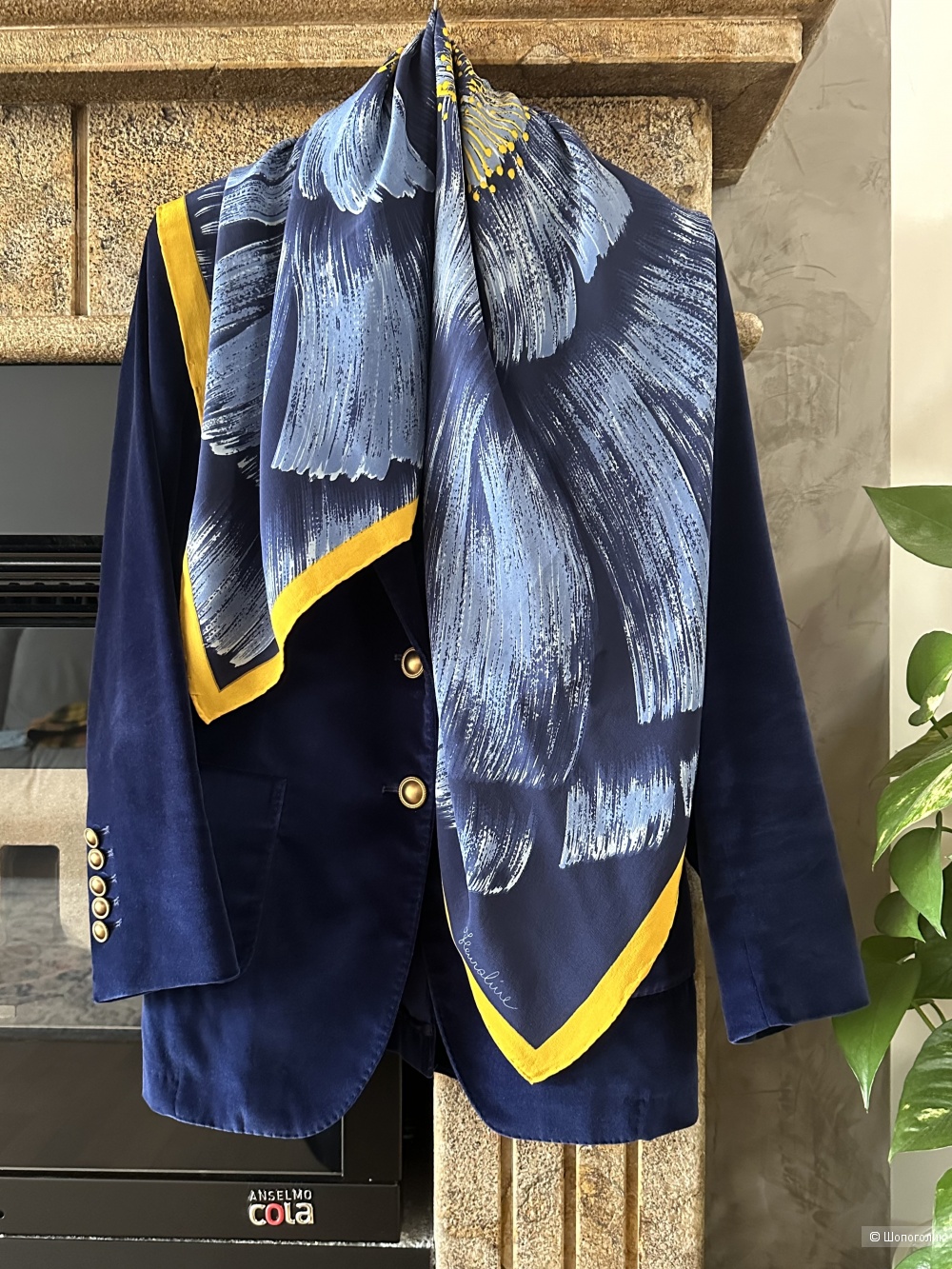 Шелковый платок  Jlenroline 86x86 см.