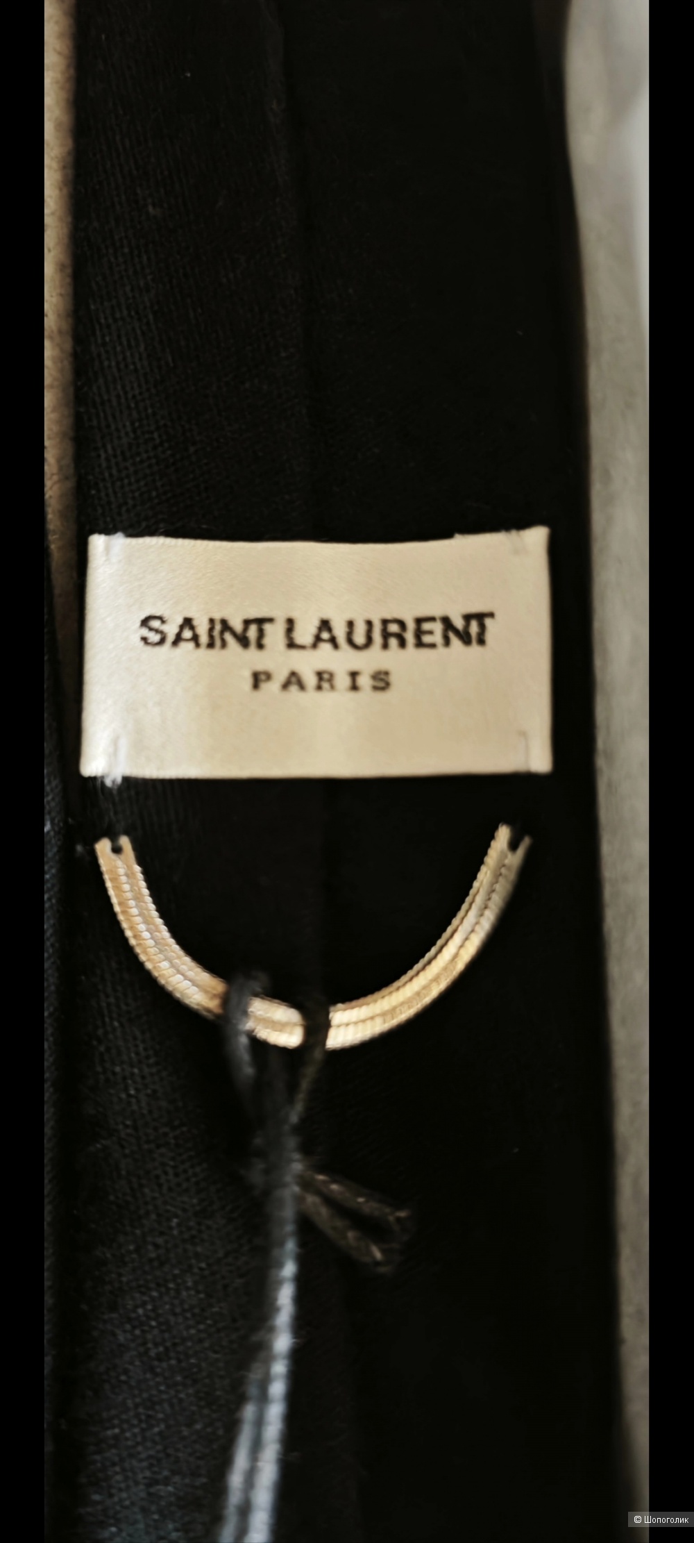 Галстук Saint Laurent one size