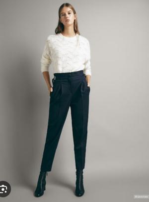 Massimo dutti брюки с шерстью размер евро 40 46/48