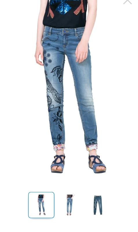 Джинсы Desigual / 46