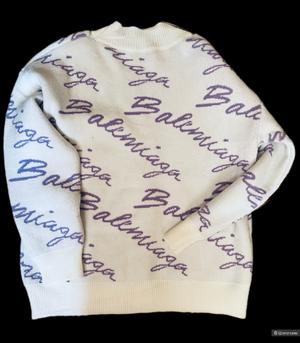 Трикотажный жакет Ноу нейм оверсайз