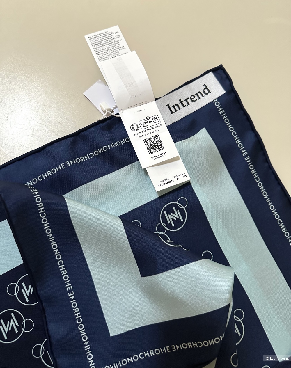 Шелковый платок Marella 90x90 см.