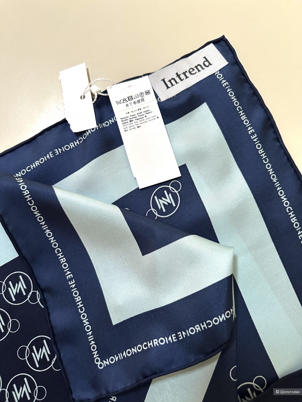 Шелковый платок Marella 90x90 см.