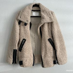 Zara меховая куртка размер XL 48-50