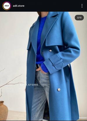 Пальто Adli Store синее S