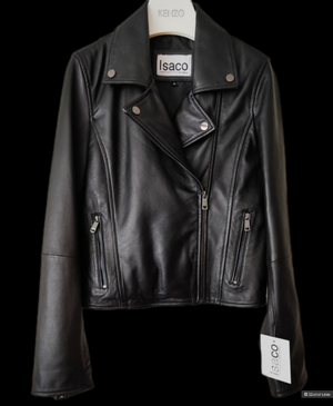 Кожаная куртка Isaco&Kawa размер S-M