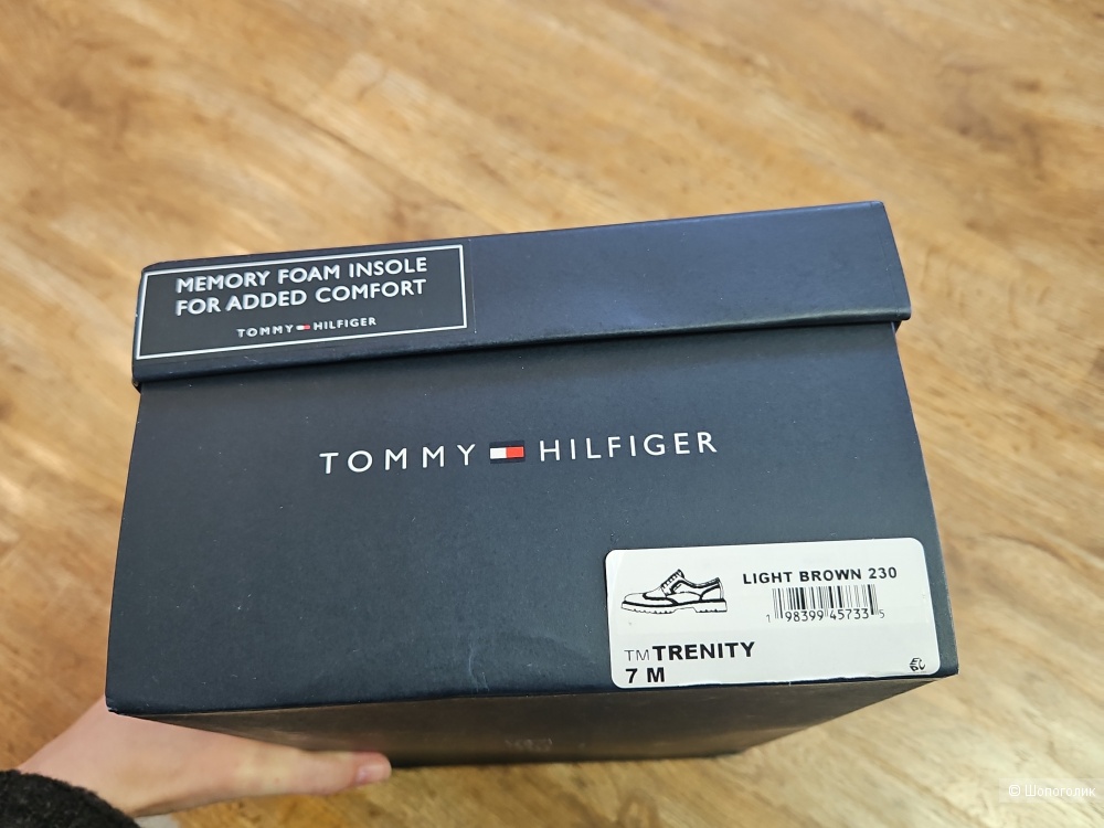 Ботинки брогги туфли Tommy Hilfiger 39