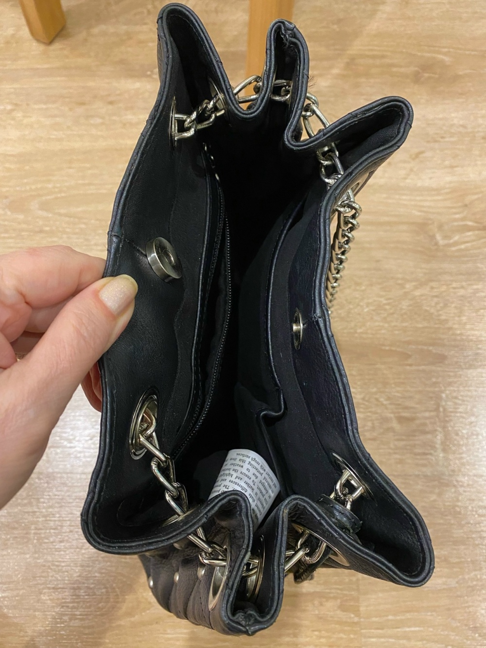 Кожаная сумка Della Mae, размер 34х32х15