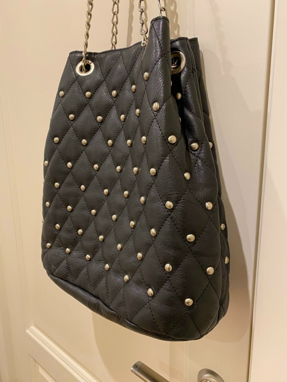 Кожаная сумка Della Mae, размер 34х32х15