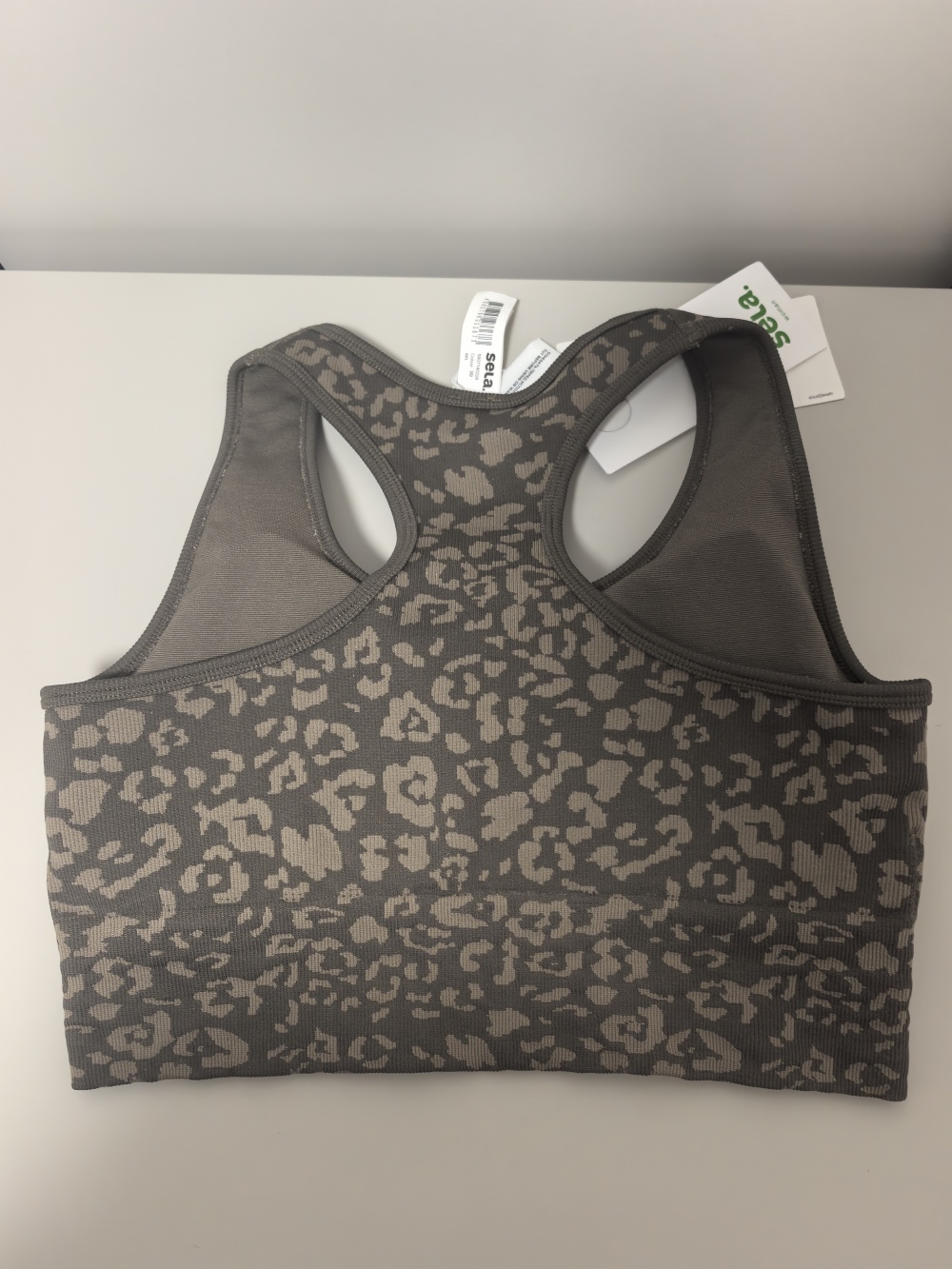 Спортивный топ в рубчик Sela M/L