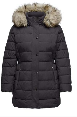 Стеганая куртка с капюшоном, ONLY, рус. 46-50 (овер)