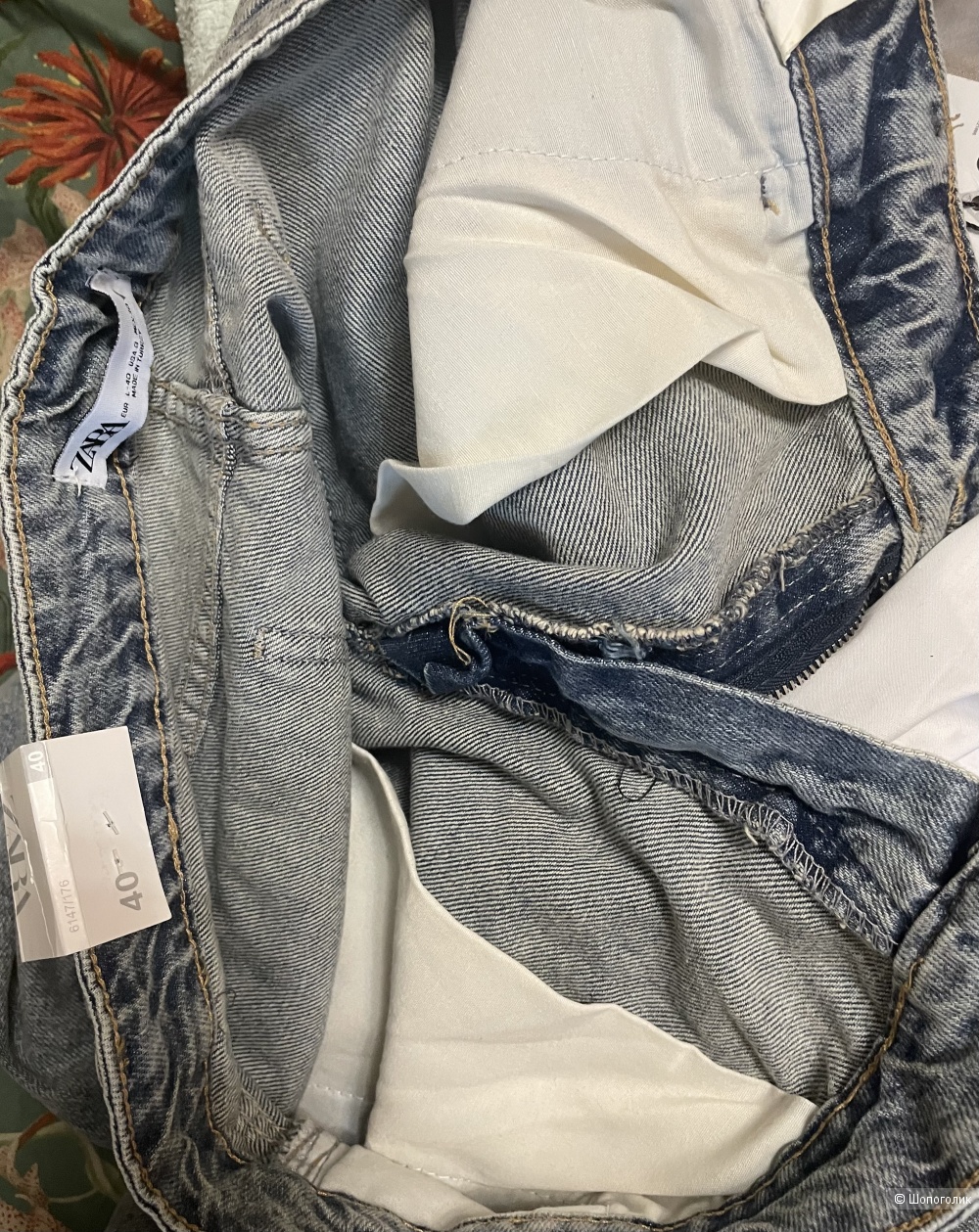 Джинсы Zara размер L