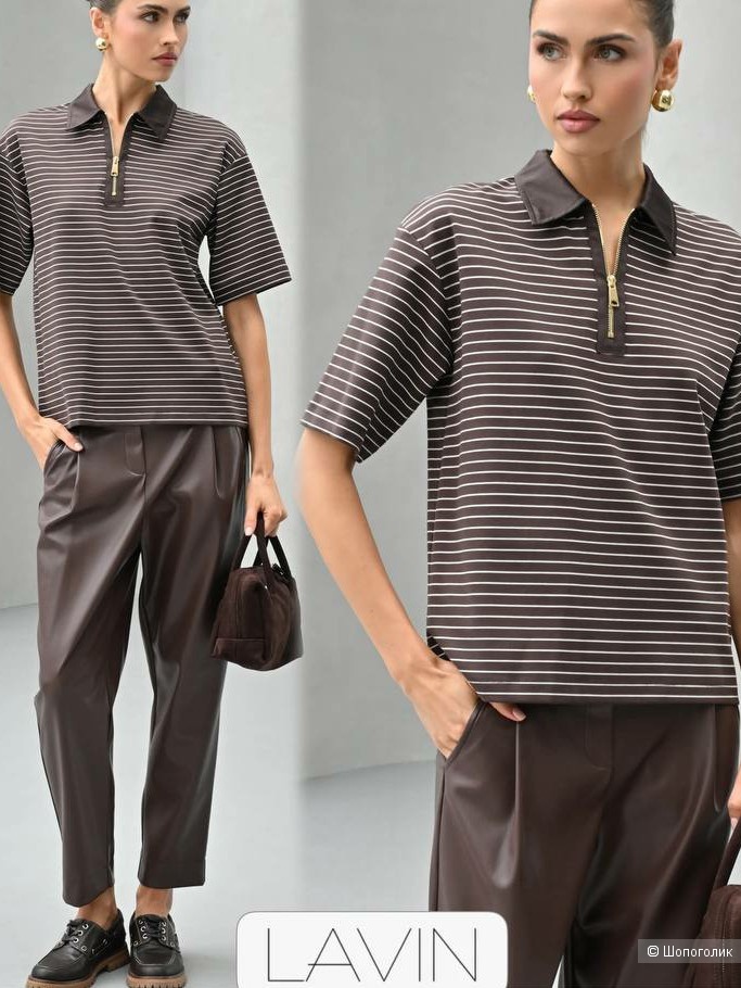 Поло футболка женская lavin 46 размер