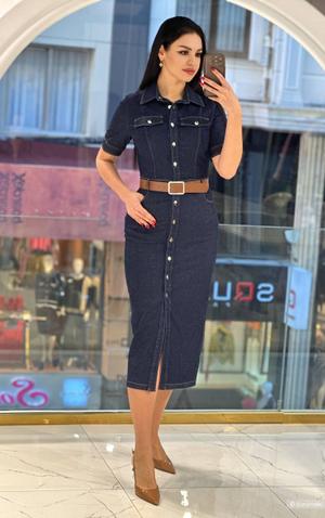 Джинсовая платье Mira mia