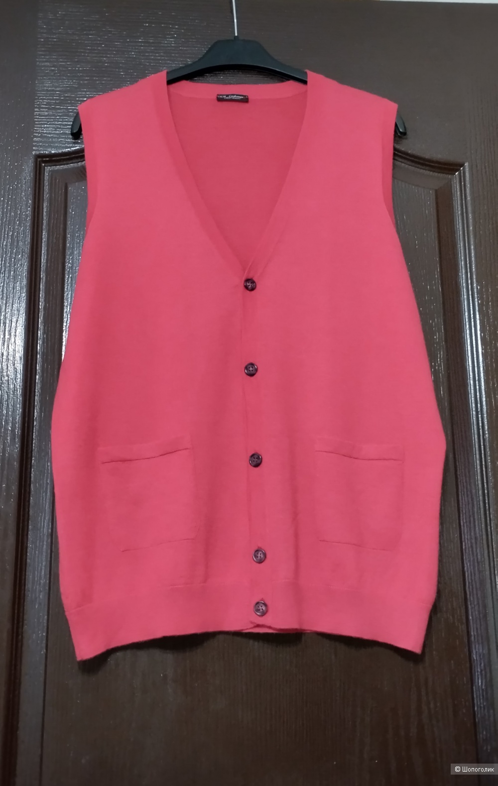 Кашемировый жилет ЕСОSSE, L/XL