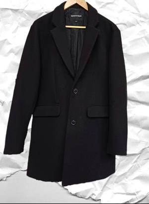 Пиджак полупальто шерсть в стиле Emporio Armani, XL