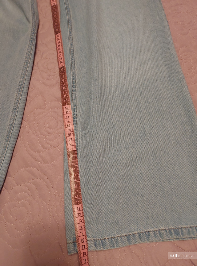 Джинсы широкие трубы ZARINA, размер 48