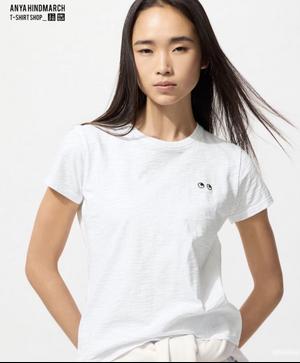 Футболка Uniqlo&ANYA HINDMARCH размер М