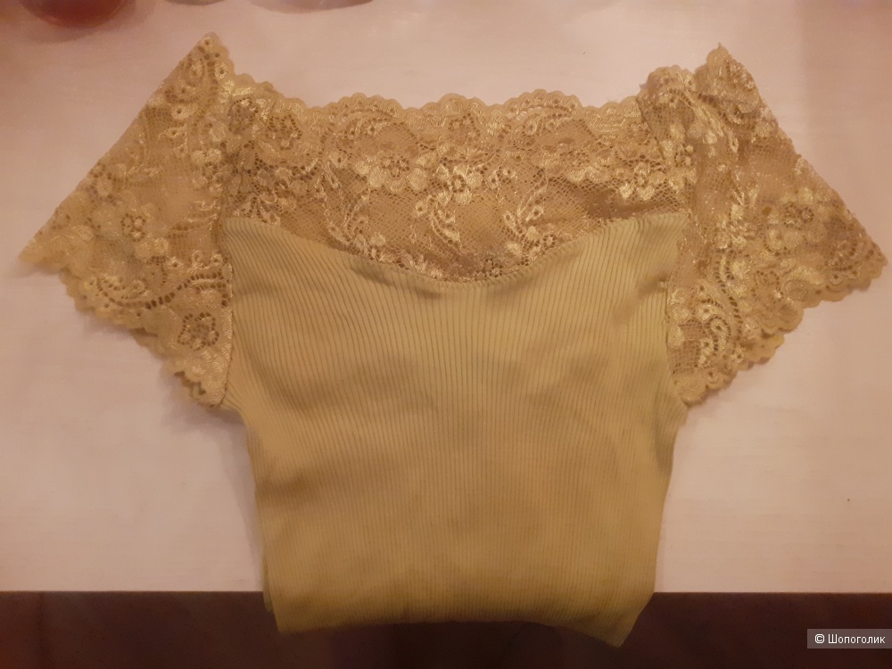 Кружевная футболка, Liu Jo, размер L