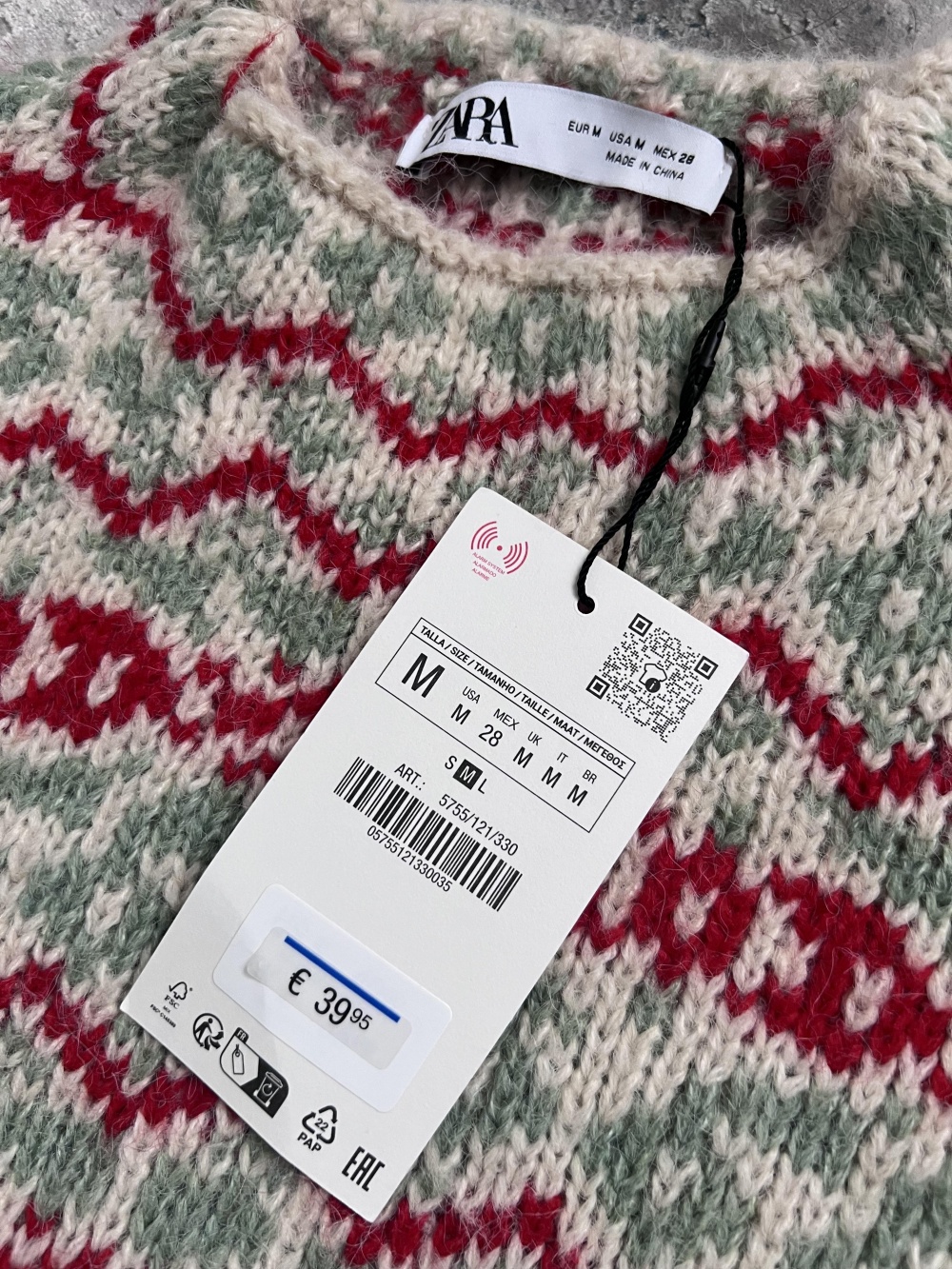 Свитер ZARA, p. M