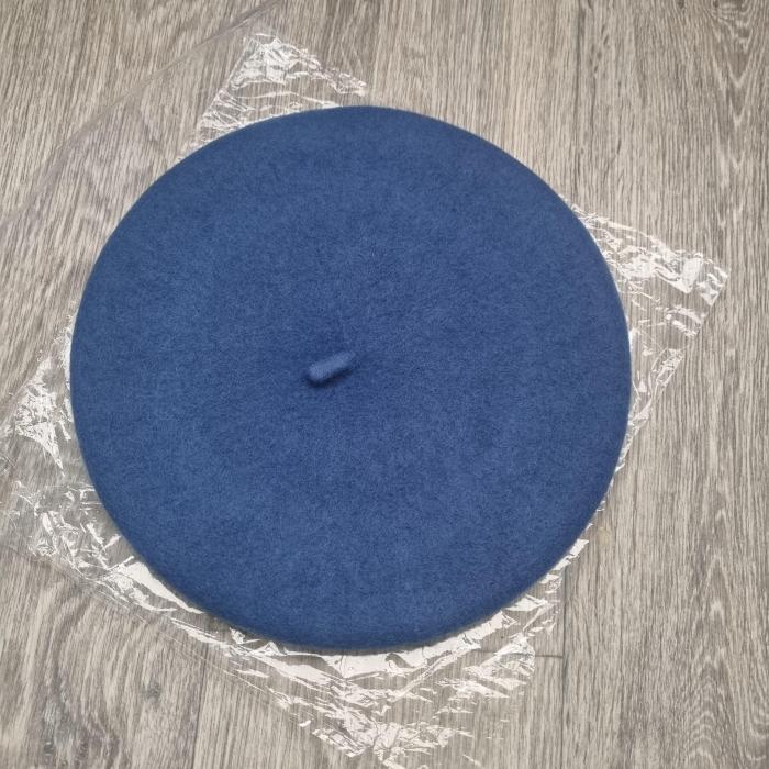 Берет no name 56-60, "берлинская лазурь"