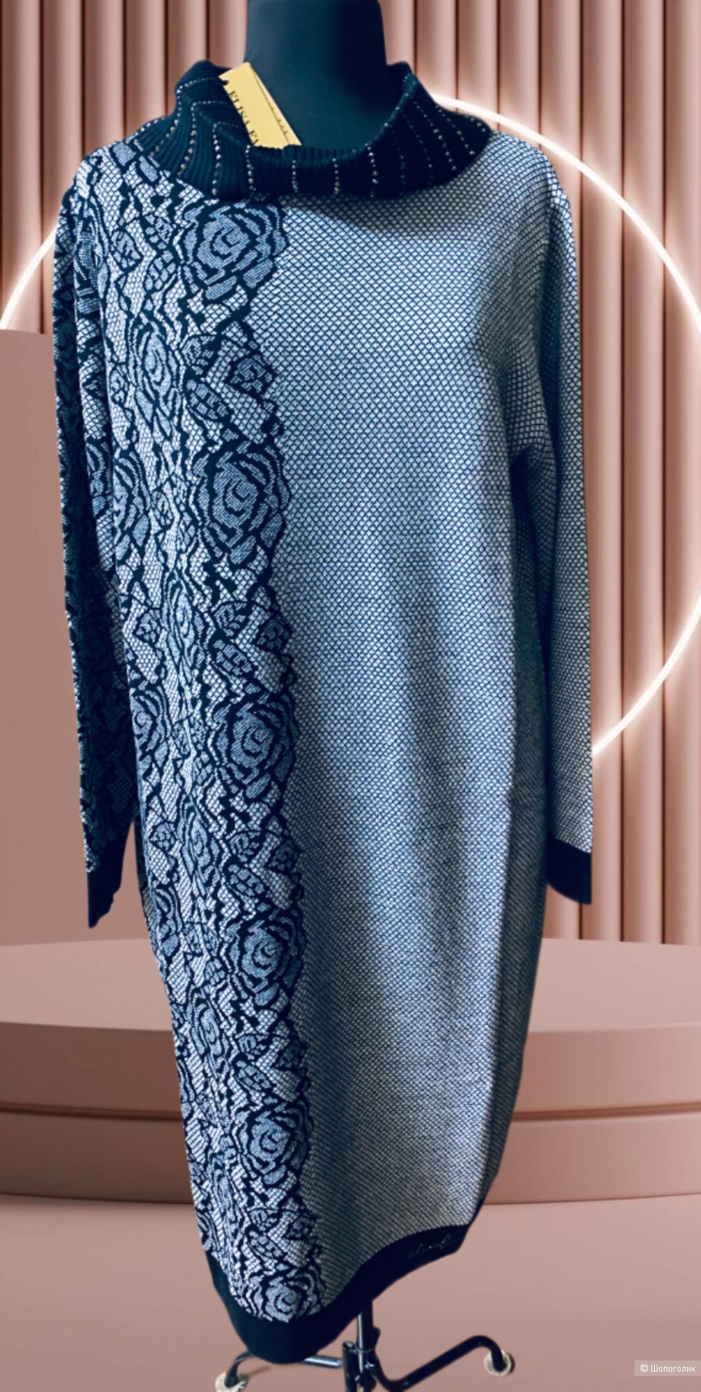 Трикотажное платье Elisa Fanti luxury -50-52-54