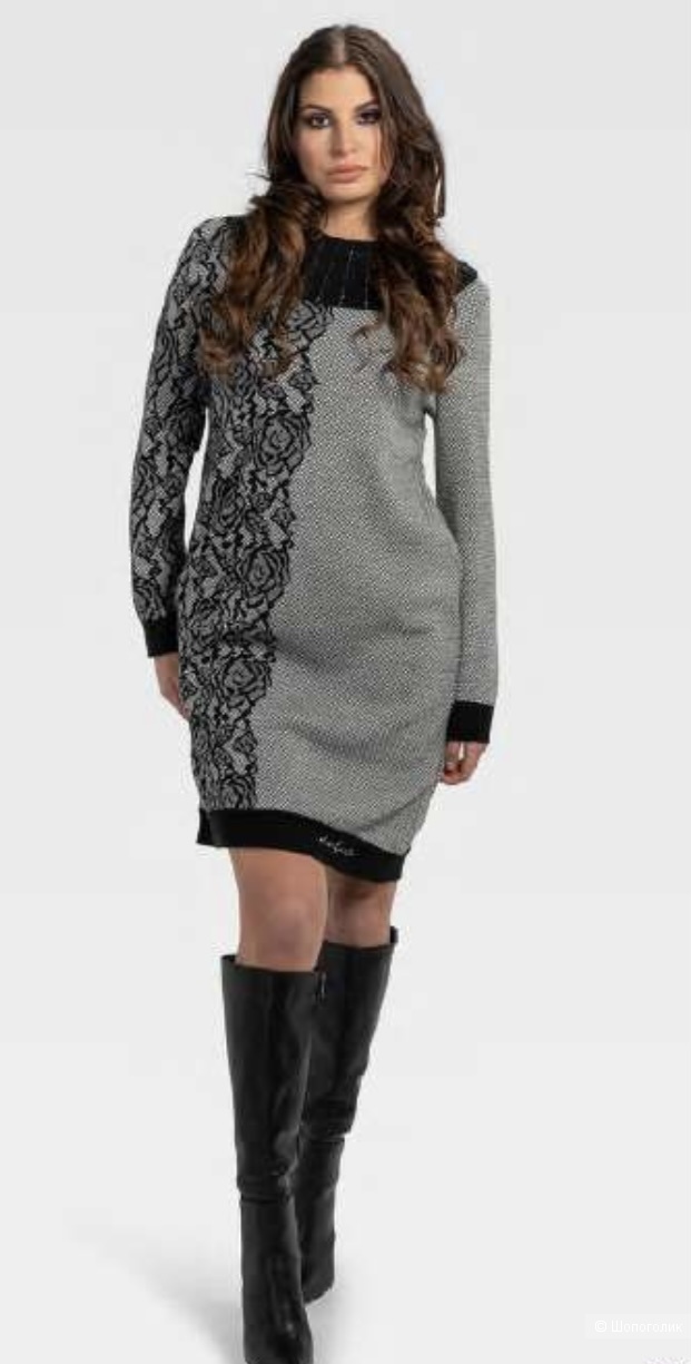 Трикотажное платье Elisa Fanti luxury -50-52-54
