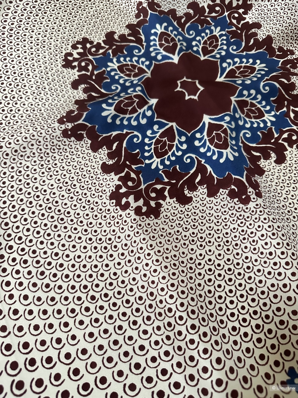 Шелковый платок Max Mara Weekend 90х90 см.