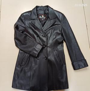 Натуральная кожаная куртка пиджак  Bamailong, S. M