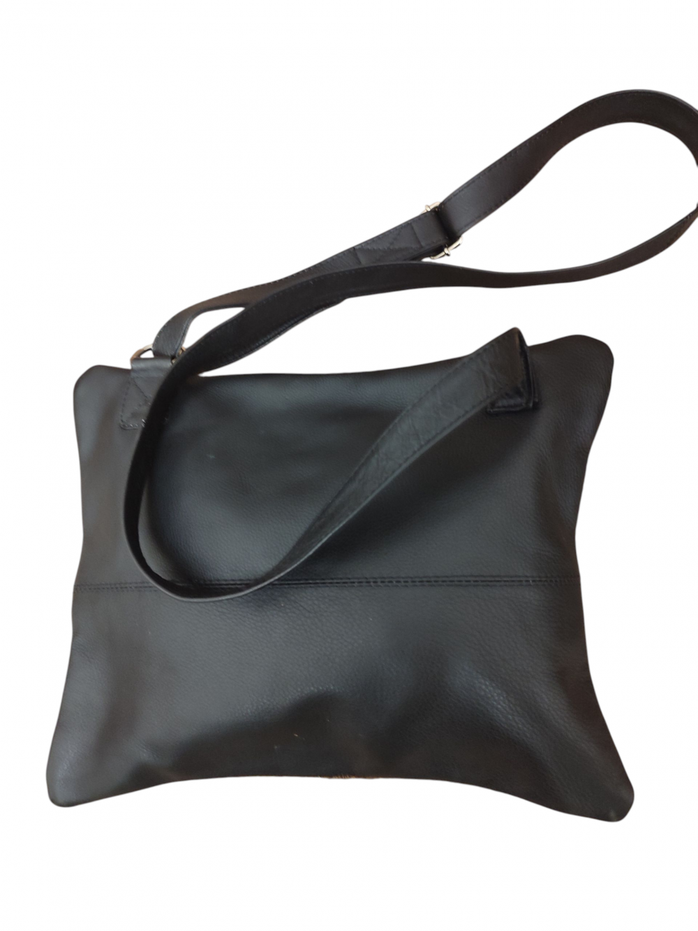 Кожаная сумка Depeche с мехом пони