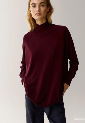 Джемпер стойка кашемир Joseph marsala, 44-52