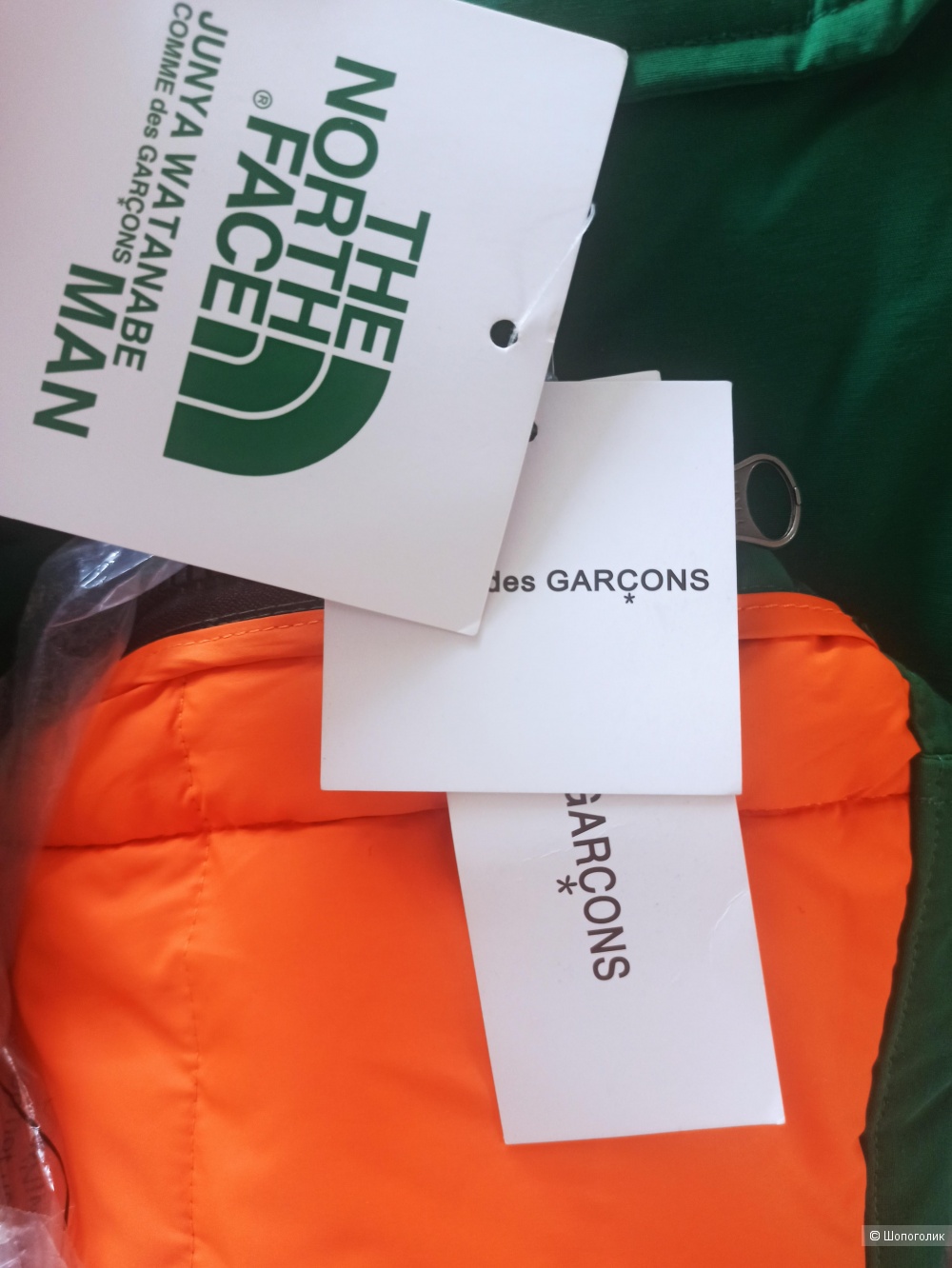 Пуховик  North Face Comme Des Garcons JUNYA WATANABE, размер М